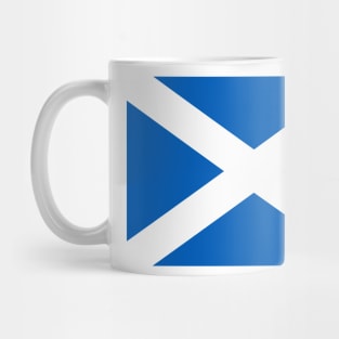 Scotland National Flag St Andrew's Cross Blue & White Saltire Mug